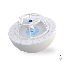 (Blue) Przenośna mini pralka USB do naczyń z wysokim ciśnieniem i bąbelkami utleniającymi