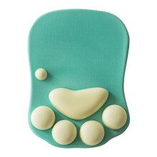 Alfombrilla de ratón con soporte para la muñeca Cat-Claw3D, suave y transpirable.
