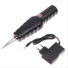 (Black) Electric Feather Plucker, 750W 240RPM Handheld Automatic Poultry Plucker, EU Plug, 0.88lbs Waterproof, For Chicken Duck Goose Turkey Quail