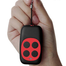 (Red) Diaľkový klonovač garážových brán, 4-kľúčový kopírovací duplikátor 433 MHz kompatibilný s integrovaným obvodom 2262 2260 PT2264