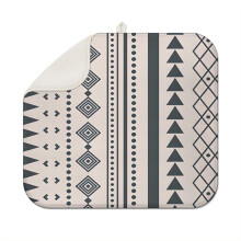 Tapis égouttoir à vaisselle Boho Kitchen en microfibre 40 x 45 cm