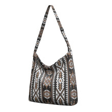 Boho kabelka přes rameno crossbody ve vintage retro stylu, velká