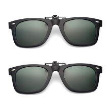 Γυαλιά ηλίου Polarized UV400 Sport Style 2 τεμάχια Σκούρο πράσινο
