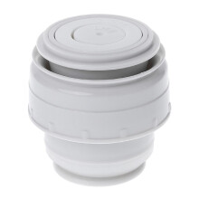 (White) termospullon kansi, 4,5 cm halkaisija, elintarvikelaatuinen PP, yhteensopiva 600–1200 ml termospulloihin
