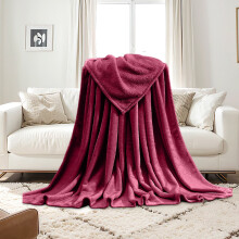 Flannel Bath Towel Blanket 27.56 x 39.37 in