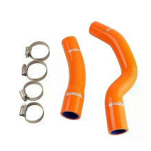 (Orange) Durites de refroidissement en silicone renforcé 3 couches compatible avec KTM Duke 790 2018-2024 890 2019-2023 DUKE R, kit de 2 pièces