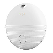 (White, S20) Rastreador GPS Mini, Rastreamento em Tempo Real, Bluetooth 5.1, Compatível com Rede Find Hub Android 9.0+, Bateria CR2032, 32x8mm