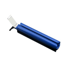 (Blue) Gereedschap voor het verwijderen van vinyl gevelbekleding, 18 cm, van staal, draagbaar, antislip, met ritssluiting, installatie-uitrusting