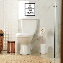 18 Pieces Bathroom Wall Art Wall Decor, Funny Vintage Bathroom Sign Bathroom Posters for Wall Restroom Bathroom Decor