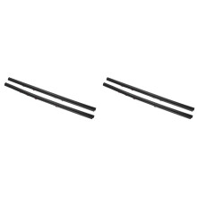4x Car Left+Right Rear Quarter Side Window Glass Seal for Clio MK III 2005-2018 Hatchback 8200341503