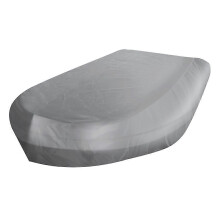 (Grey) Bootsabdeckung 330x165x46cm, wasserdicht, UV-beständig, Oxford-Gewebe für aufblasbares Kajak