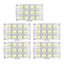 5X New 3V 5V 12 LED Super Bright White Piranha LED Circuit Board LED Lights Light Yacht