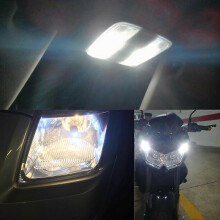 (Red) T10 W5W 194 501 Bezchybné LED autožiarovky Canbus, 6SMD 5630 s šošovkou, 12V, hliníkový chladič, balenie 10 kusov