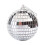 4-inch Silver Mirror Disco Ball with Chain 1