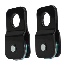 2X Winch Snatch Block Pulley Block Heavy Duty 4 Ton (8000 Lbs) Moving Pulley Splint