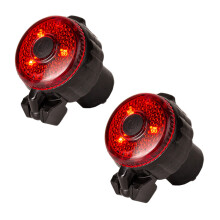 2X Bicycle Rearview Mirrors 360Degree Adjustable Bike Handlebar Mirror Blast-Resistant Glass Lens Safe Bike Mirror