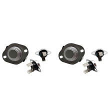 2X Dryer Thermal Fuse Thermostat Kit for LA-1053 for AH2162282 Qp5