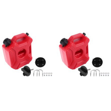 2X 3 Litros de Tanque de Combustible Tanques de Gasolina de Repuesto de Plástico Latas de Gasolina Recipientes de Combustible para Contenedores de