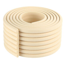 (Beige) Weerbestendige schuimisolatietape voor buitenleidingen, geschikt voor bescherming tegen kou.