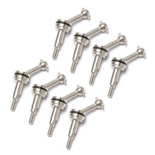 8Pcs 2mm Extended Metal CVD Universal Joint Shaft Transmission for K969 K979 K989 P929 1/28 RC Car Upgrade Parts