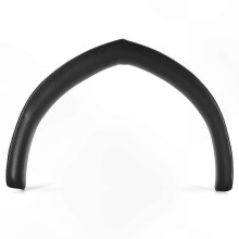 (Black) Bose QuietComfort Ultra Wireless -kuulokkeiden kanssa yhteensopiva nahkapehmuste ja panta, harmaa/valkoinen/musta