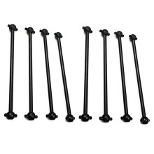 8Pcs Metal Dog Bone Drive Shaft for 144001 124019 124018 RC Car Upgrades Parts Accessories