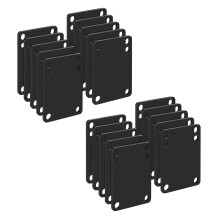 20 Pcs 3 mm Skateboard Riser Shock Pads Longboard Rise Pads Skateboard Shock Pads Soft Longboard Shockpads
