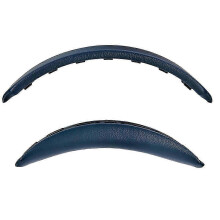 (Dark Blue) Vaihtopanta, joka on yhteensopiva Bose QC45 QC35 QC35II -kuulokkeiden kanssa, parannettu mukavuus proteiininahkatyynyllä