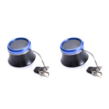2pcs 10X Eye Magnifier Tool Jewelry Watch Magnifying Glass Loupe Lens Watch Repair Accessory for Watchmaker