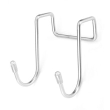 (A) Stainless Steel S Shape Hook for Bathroom Kitchen Wall Door Storage Organizer
