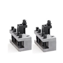 2X Schnell Wechsel Werkzeug Pfosten Satz WM210V & WM180V & 0618 12X12Mm Werkzeug Ablage zum Schwenken über Bett 120-220Mm