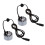2X Brumisateur Diffuseur Fogger Brume Ultra-Sonique 12 LED 1