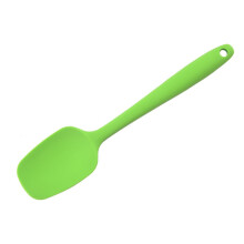 (Green) Silikoninen lasta ruoanlaittoon, lämmönkestävä ja kulutusta kestävä muotoilu