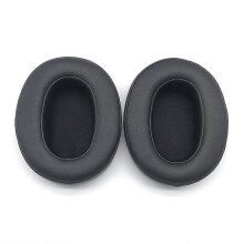 (Black) Vaihtokorvatyynyt, jotka ovat yhteensopivat Sony WH-XB900N -kuulokkeiden kanssa, nahkaa ja sientä, melunvaimennus, useita värivaihtoehtoja