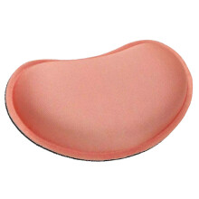 (orange) Mouse Wrist Rest Pad, Memory Foam Fabric Cushion, Non-Slip Base Wrist Support for Computer Office Gaming, Powder Blue