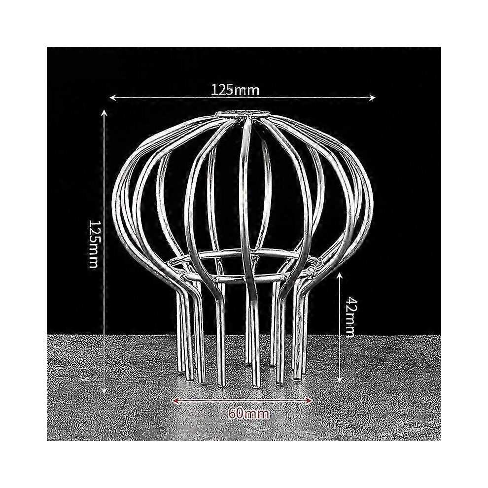 (7.5Cm) Stainless Steel Gutter Guard Strainer, Anti-Clogging Leaf Filter For Roof Drain Pipe, Blocks Leaves And Debris 6966168336488