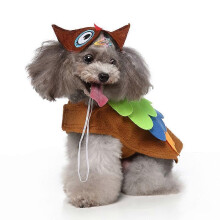 (L) Combinaison-sweat à capuche pour chiot, idéale pour Halloween et pour rester au chaud en hiver.