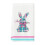 Torchons de cuisine lapin style ferme 40 x 60 cm 2