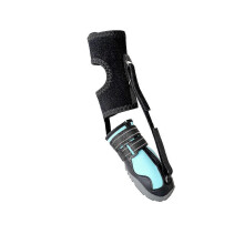 (black blue, S) Attelle orthopédique pour chien souffrant de pattes traînantes, attelle corrective ajustable pour l'arthrite et la hernie discale.