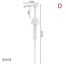 (D) Koffiesiroopdispenser 1600 ml, kunststof, 5/8/10 cc doseerstanden, lekvrij, voor horeca en siroop honing saus