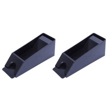 2X Professional Deluxe Texas Hold'Em Baccarat Poker Comerciante Tarjeta de Poker Zapato 1-6 Opcionalmente Diputado (Negro)