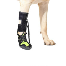 (black green, S) Attelle orthopédique pour chien souffrant de pattes traînantes, attelle corrective ajustable pour l'arthrite et la hernie discale.