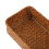 Panier à couverts tressé MUSEYA marron clair multifonctionnel 6