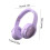 Trådlösa Bluetooth 5.4 Over-Ear Hörlurar Lila 3