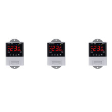 3X Wireless Wifi Temperature Controller Thermostat AC110-220V DTC1201 NTC Sensor Digital Display APP Control for Home