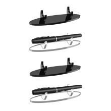 4 Stuks Acryl Penhouder Displaystandaard Bureau Potloodstokhouder Transparante Penhouder Opbergdoos