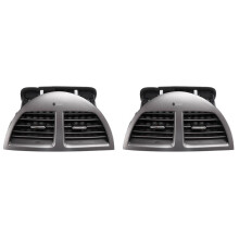 2X Montaje de Ventilación de Salida de Conducto de Aire A/C para Salpicadero Medio Delantero de Coche para ES350 2007-2009 55660-33200