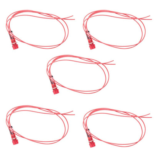 5X AC 250V Tappo di Plastica Indicator Lampada