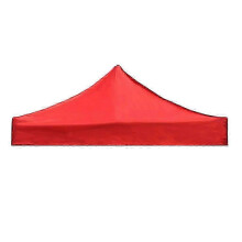 (Red, 2x2m) Pokrycie zapasowe do altany ogrodowej, tynk srebrny, wodoodporna ochrona UV, kompatybilne z altaną ogrodową Oxford