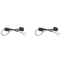 2X Sensor Universal Antifurto para Carro Ajustável 360 Sensor Panorâmico de DetecçãO de VibraçãO Dispositivo Antifurto